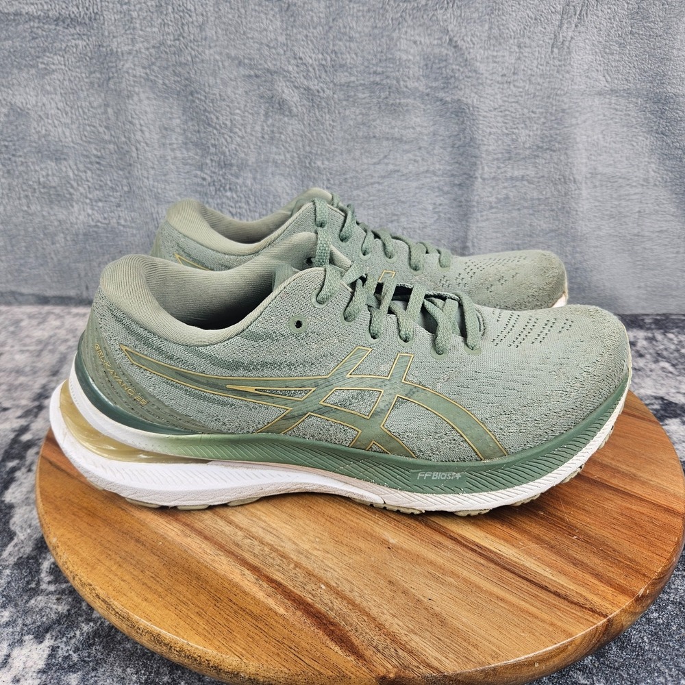 ASICS GEL-Kayano 29 Shoes Womens Size 8.5 Green Running Sneakers 1012B272